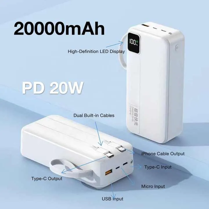 باور بانك 20000 . Power bank 20000