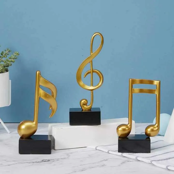 تمثال موسيقي من الراتينج لهجات ديكور المنزل . Musical Resin Statue Home Decor Accents 3 of 5 Musical