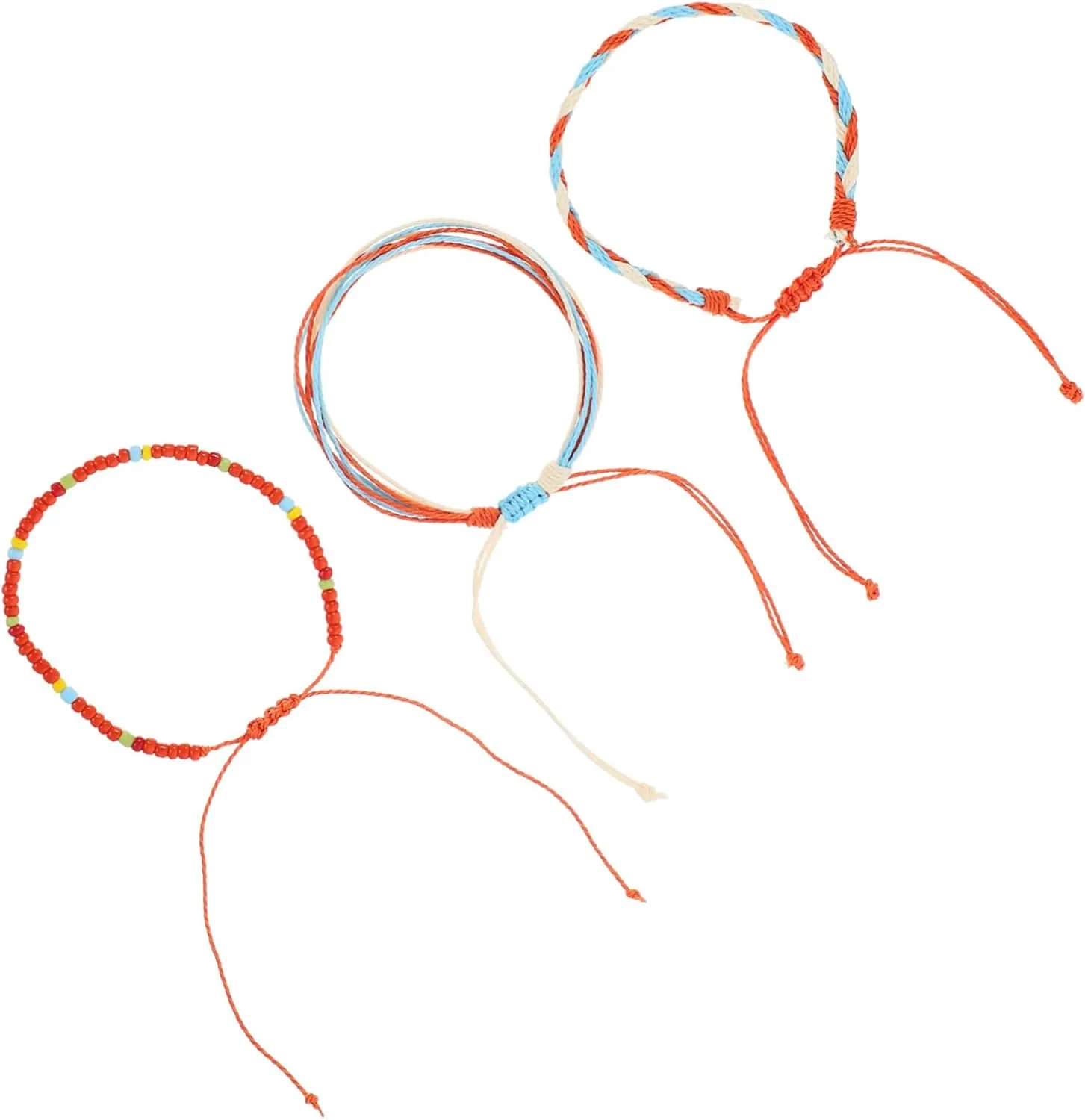 1Set Style Beach Bracelets Aesthetic Wristbands for Teen Adults Unique Friendship Jewelry for Holidays Special Occasions