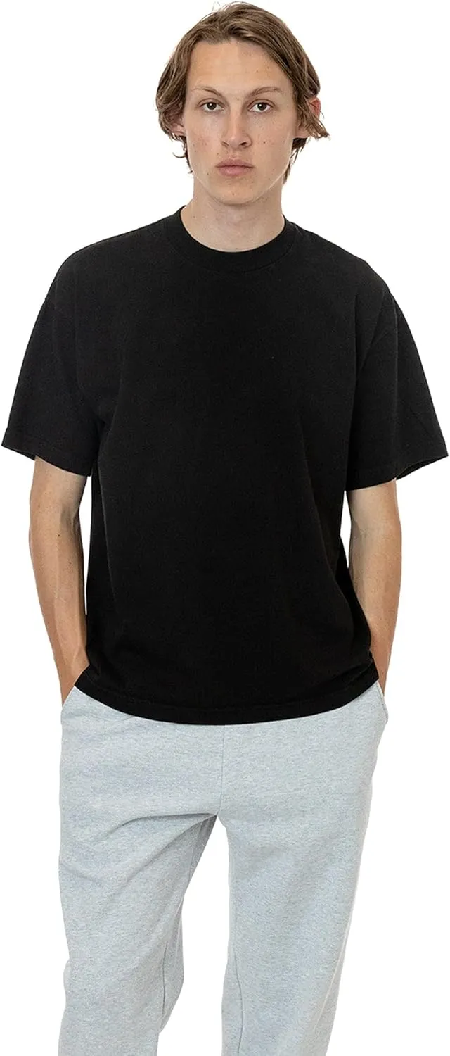 6.5oz Garment Dye Crew Neck T-Shirt, Durable USA Cotton