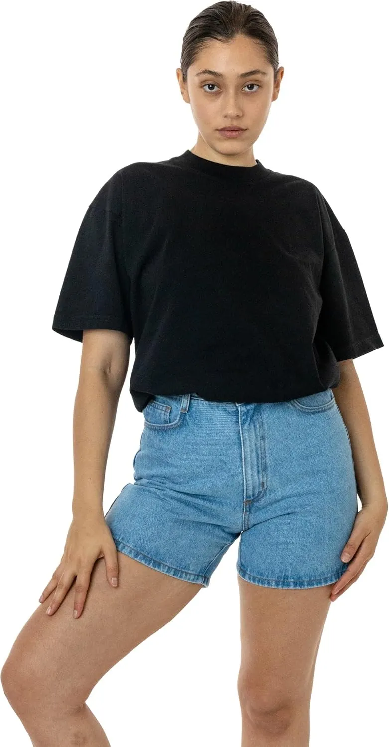 6.5oz Garment Dye Crew Neck T-Shirt, Durable USA Cotton