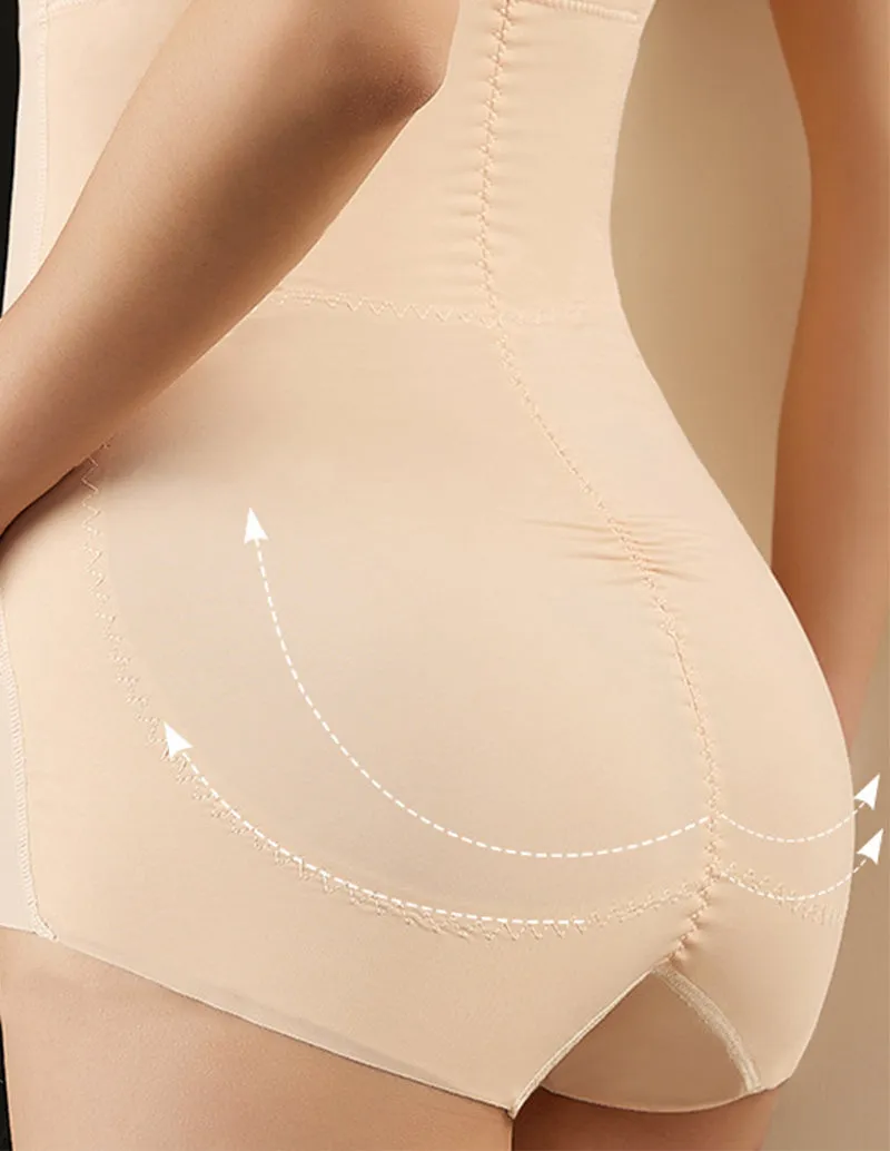 Adjustable Waist High Waisted Shaper Shorts