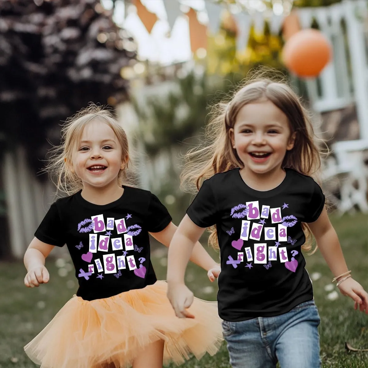 Bad Idea Right Shirts Toddler Girls Vintage Album T Shirts Music Merch Tee Tops Concert Tour Shirts Funny Music Shirt