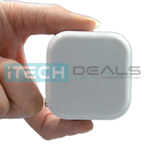 Baytek 2 in 1 Car & Home Charger w 2 USB Charging Ports (AC & DC) in White