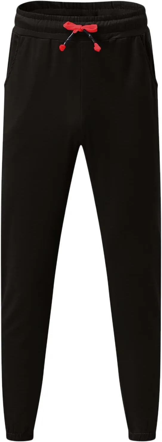 Big and Tall Sweatpants for Men Waist Baggy Drop Crotch Sweatpants Trousers Mens Heavyweight Sweatpants Fleece Lined
