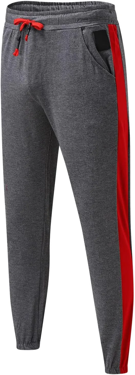 Big and Tall Sweatpants for Men Waist Baggy Drop Crotch Sweatpants Trousers Mens Heavyweight Sweatpants Fleece Lined