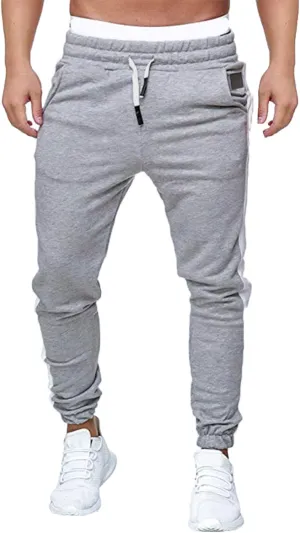 Big and Tall Sweatpants for Men Waist Baggy Drop Crotch Sweatpants Trousers Mens Heavyweight Sweatpants Fleece Lined