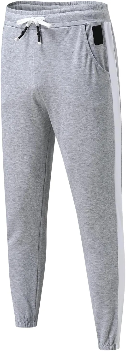 Big and Tall Sweatpants for Men Waist Baggy Drop Crotch Sweatpants Trousers Mens Heavyweight Sweatpants Fleece Lined