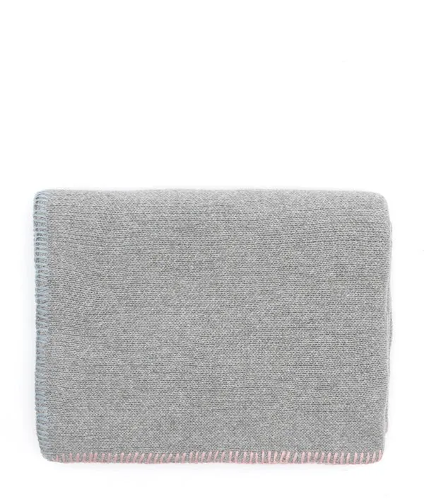 Blanket Stitch Baby Blanket