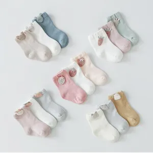 Bobo Baby Socks [Set of 3]