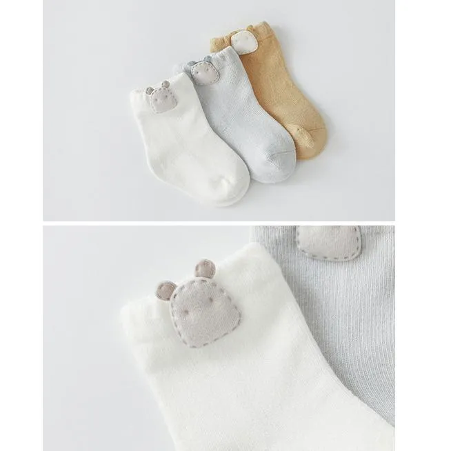 Bobo Baby Socks [Set of 3]
