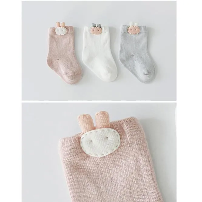 Bobo Baby Socks [Set of 3]