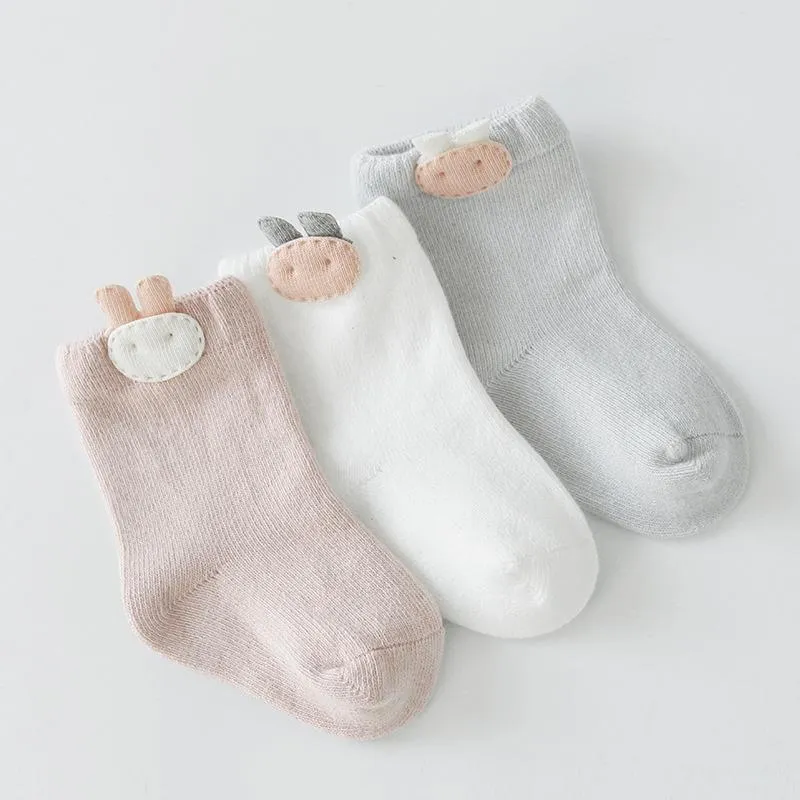 Bobo Baby Socks [Set of 3]