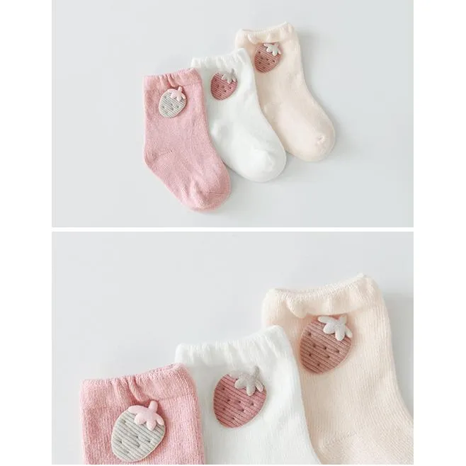 Bobo Baby Socks [Set of 3]