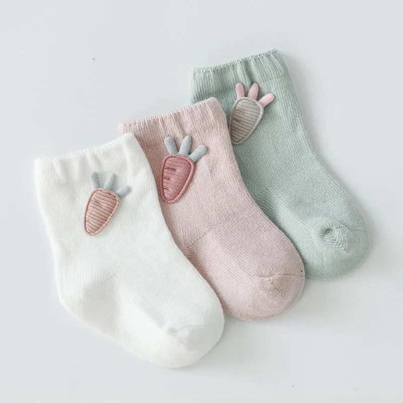 Bobo Baby Socks [Set of 3]