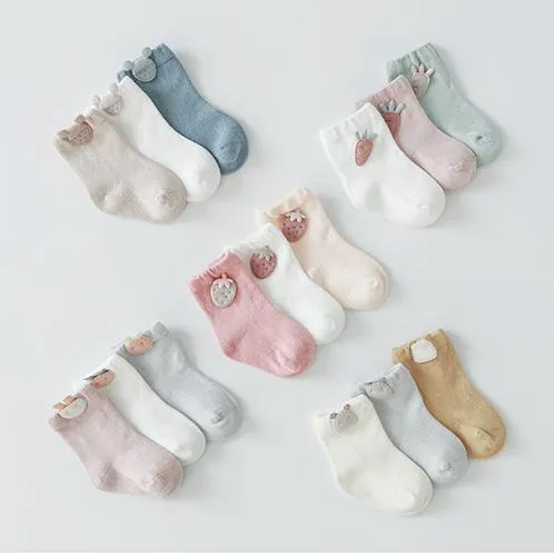 Bobo Baby Socks [Set of 3]