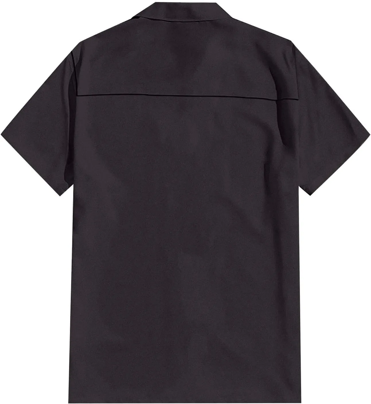 Button Down Shirt Men Casual Short Sleeve Summer Beach Shirts Plus Size Loose Lightweight Linen Shirts