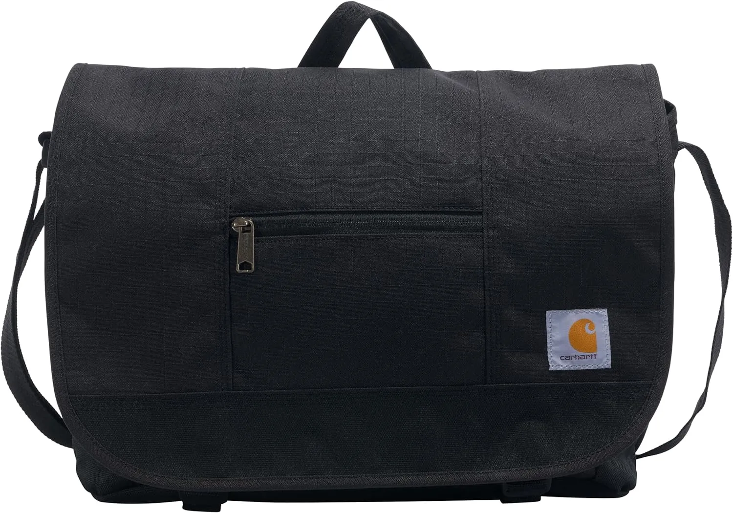 Carhartt Ripstop Messenger Bag, Durable Water-Resistant Messenger Work Bag