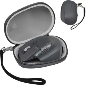 Case Compatible with Logitech MX Master 3s/ Master 3/ Mx Master 2s Advanced Wireless Mouse, Portable Bluetooth Mouse Storage Box Bag - Grey
