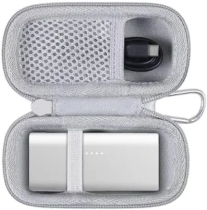 co2CREA Hard Case Compatible with Anker 621 Nano Power Bank 5,000mAh 12W Portable Charger, White Case