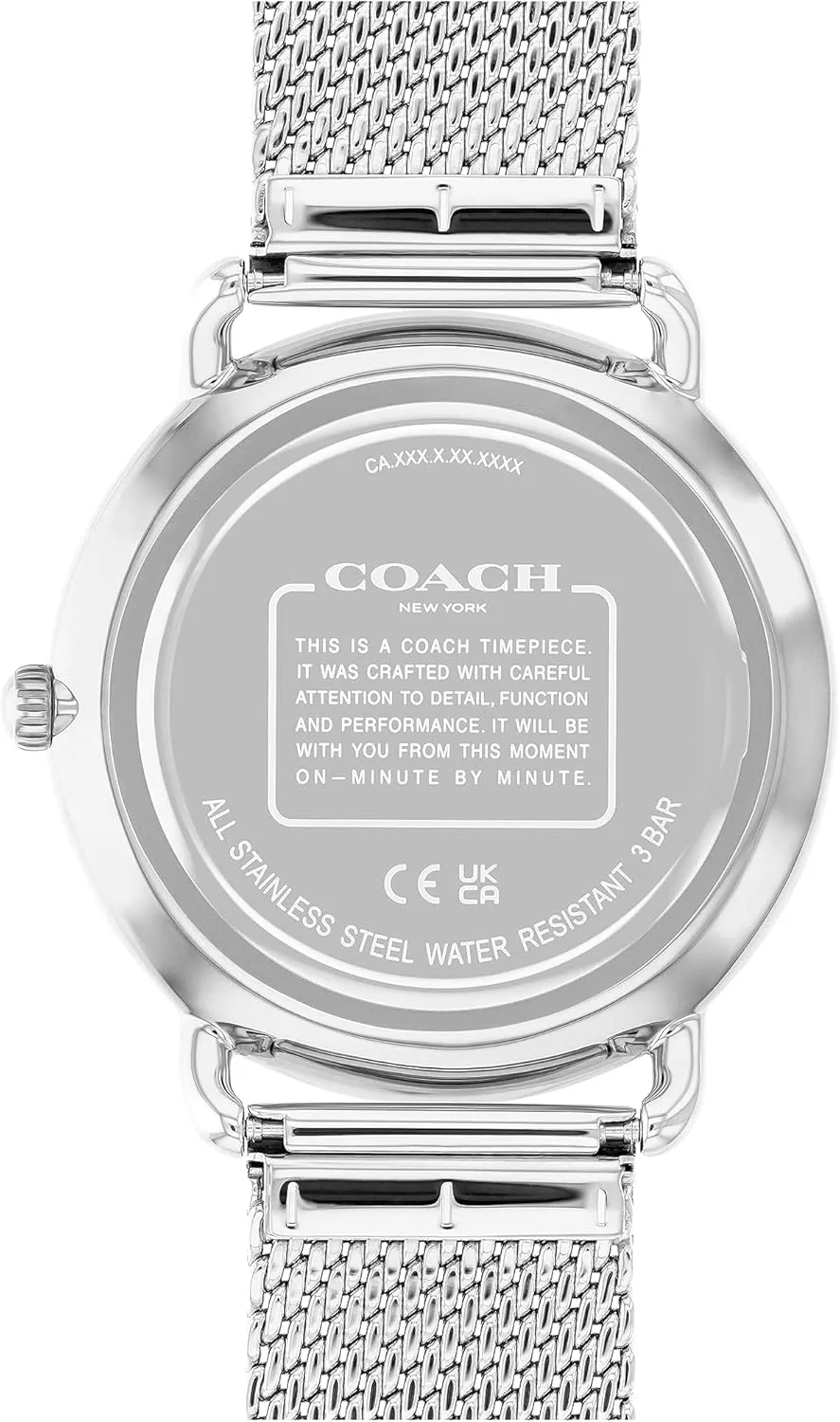 Coach Elliot Men's Watch| Contemporary Elegance with Signature Detailing | Fashion Timepiece for Everyday Wear