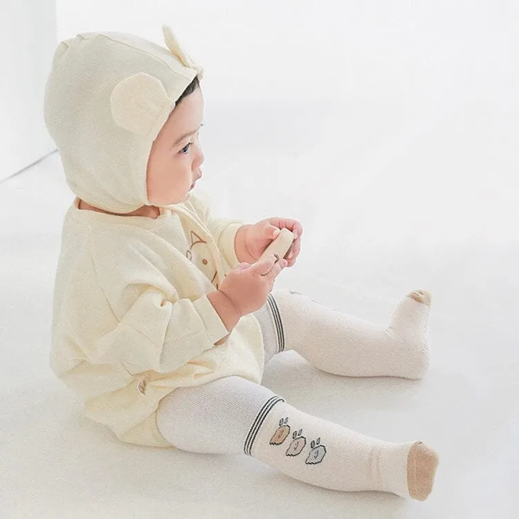 Colorblock Cartoon Non-Slip Baby Knee Socks [Set of 5]
