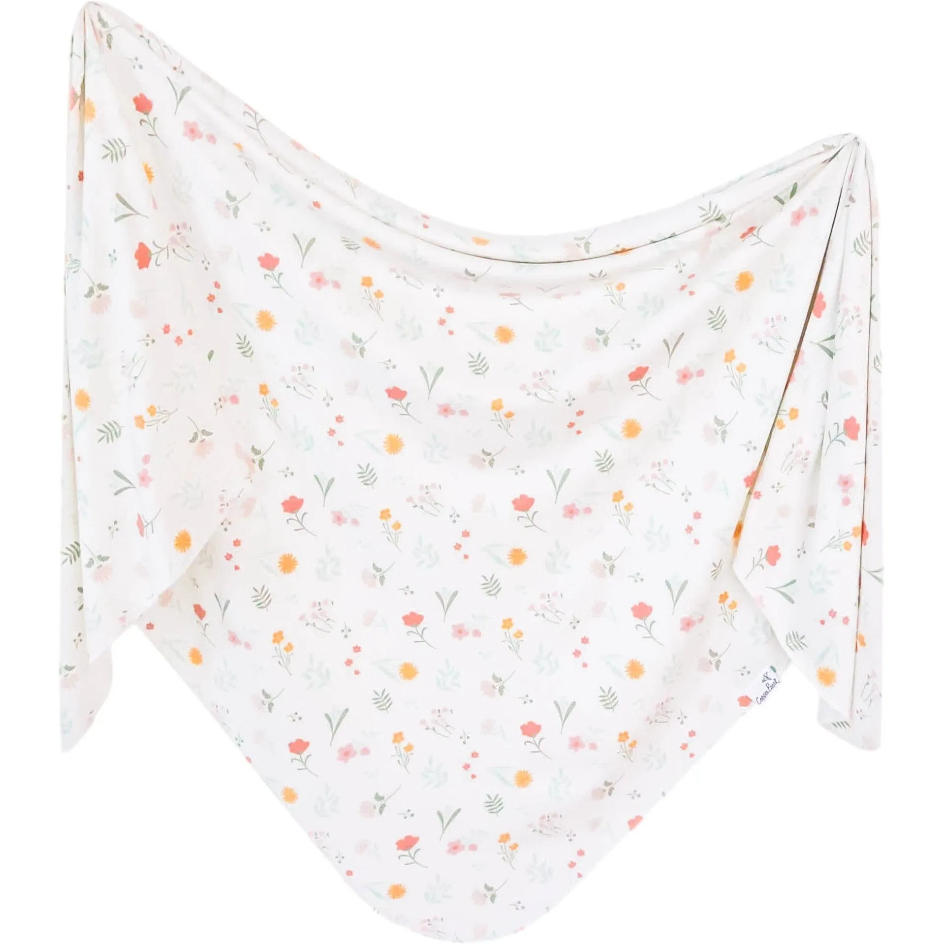 Copper Pearl Knit Swaddle Blanket | Mabel