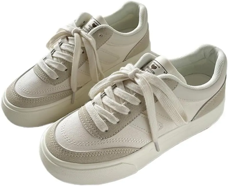 Cute Shoes for Women Trendy Sneakers Platform Chunky Breathable Casual Sports Tennis Kawaii Y2K Cute Fashion Gifts for Girls Daughter Granddaughter Back to School Rave Travel Streetwear Parties