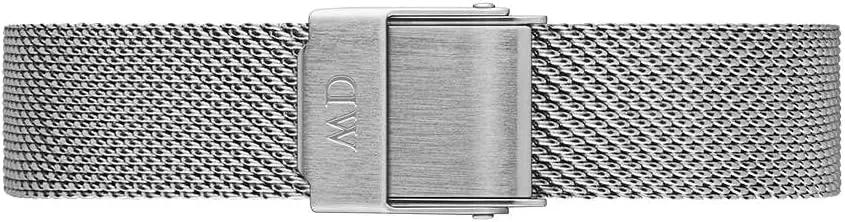 Daniel Wellington Petite Sterling Unisex Watch  Japanese Quartz Movement, Stainless Steel Mesh Strap, Water Resistant, Analog Watch for Women & Men
