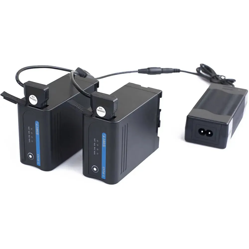 DigitalFoto 16.8V Fast Charger Adapter with Dual D-Tap Output for V-Mount Battery