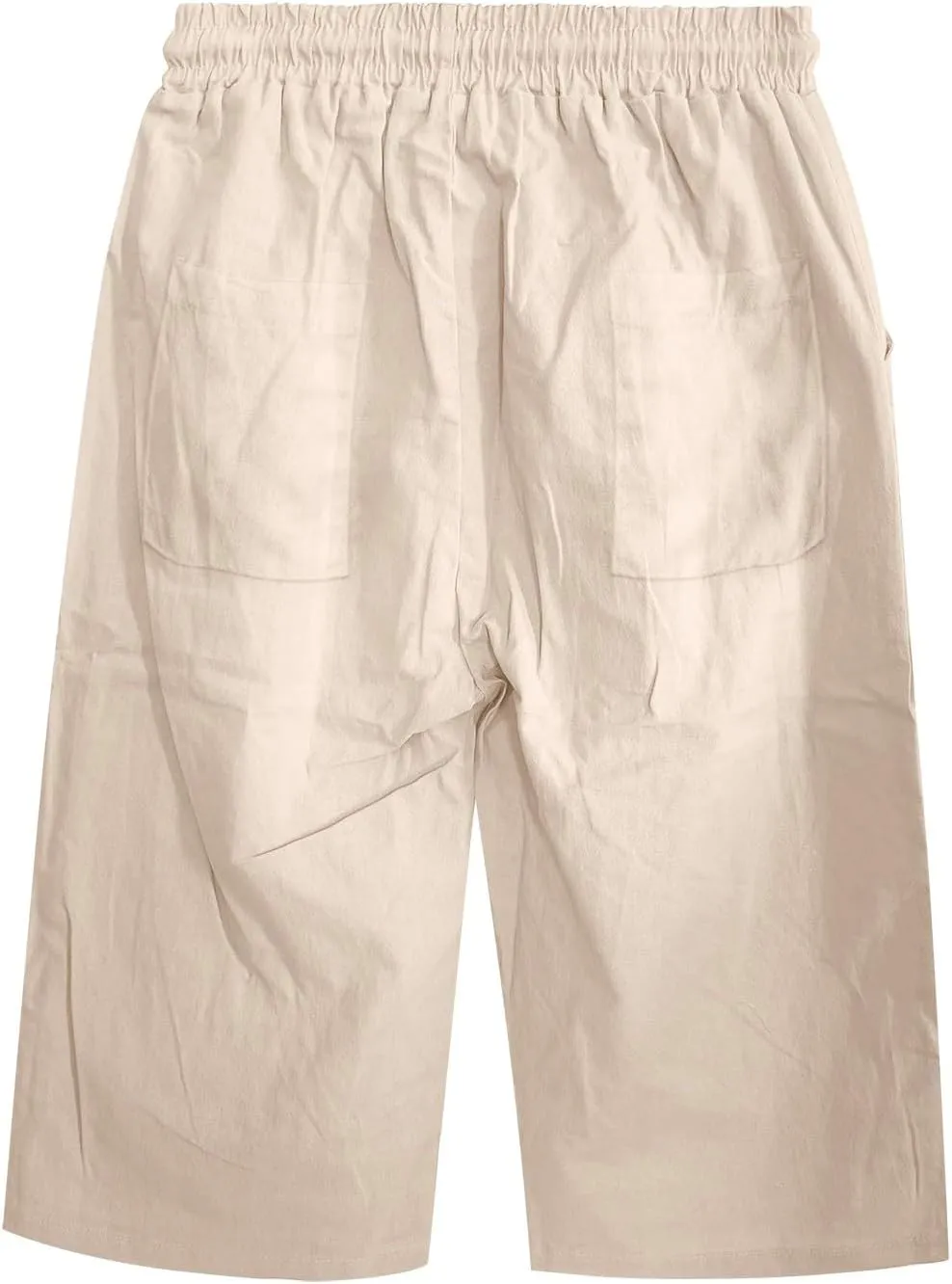 Drawstring Linen Pants Women 2025 Independence Day American Flag Print Family Print Pants Capri Pants 2025 Pants