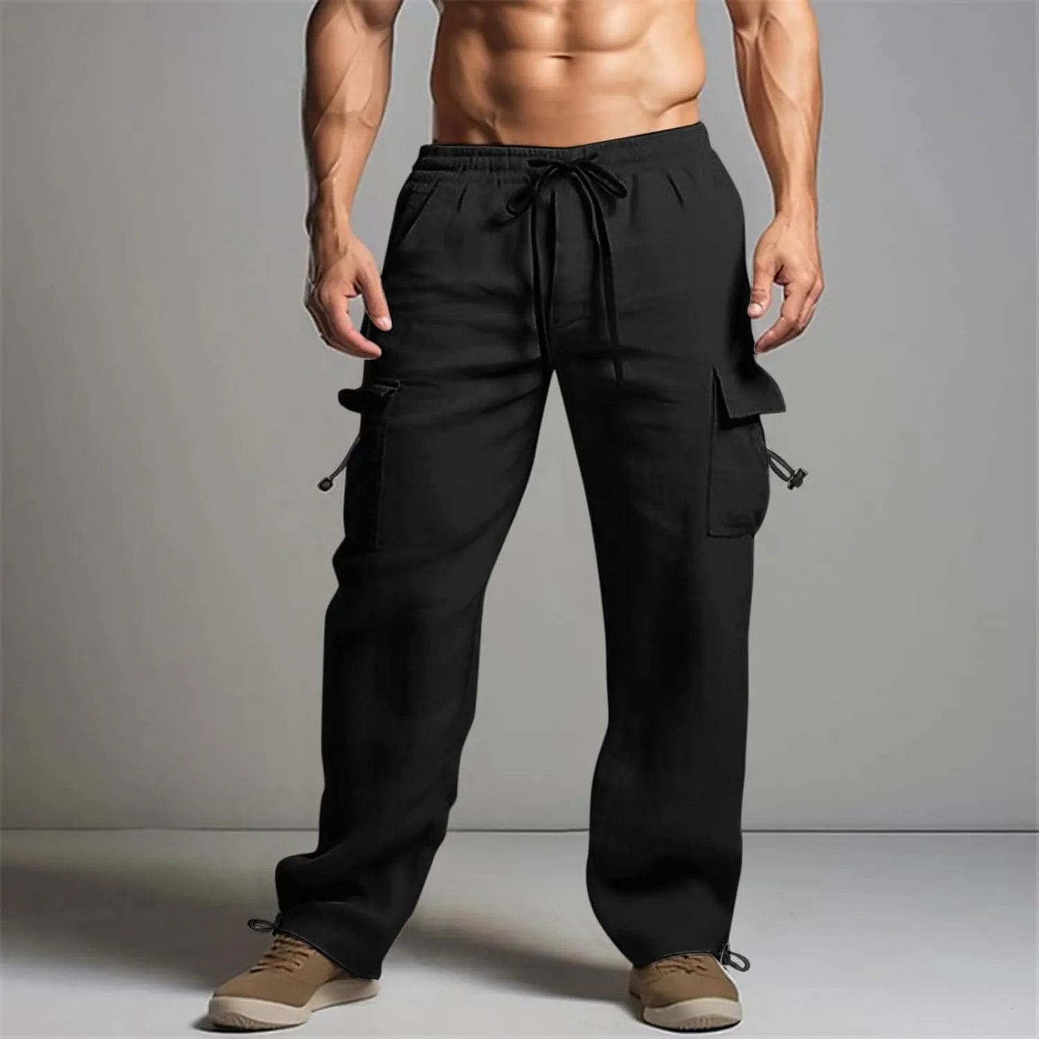 Dress Pants for Men's Classic Fit Mens Big and Tall Corduroy Pants Summer Work Pants for Men Mens Casual Khaki Pants