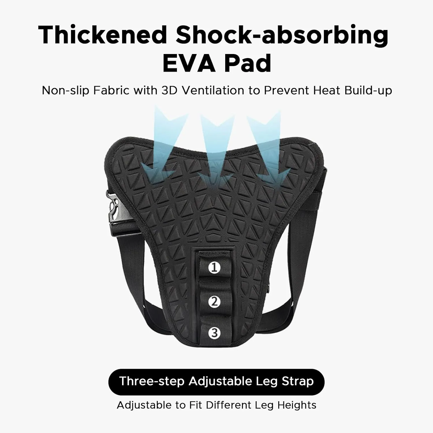 Drop Leg Bag for Men Women Motorcycle Riding Leg Pouch Waterrepellent Thigh Bag with Leg Strap Fanny Pack Waist Packs for Horse Riding, Hiking, Camping, Outdoor Travel