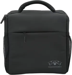 EVTSCAN Mini Drone Carrying Case - 900D Waterproof One Shoulder Drone Storage Bag with Strap Black