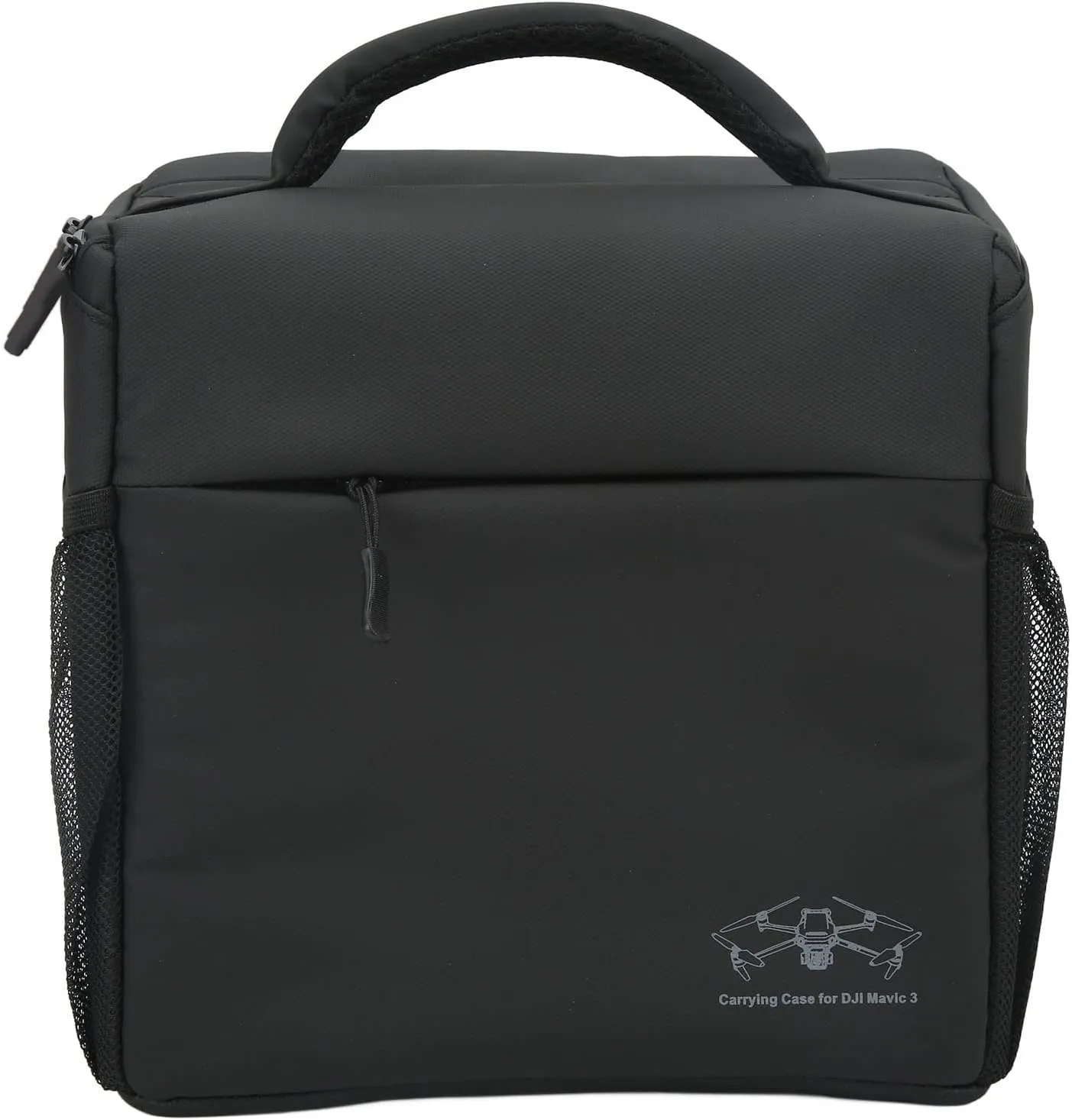 EVTSCAN Mini Drone Carrying Case - 900D Waterproof One Shoulder Drone Storage Bag with Strap Black