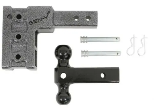 Gen-Y 2" Adjustable Tow Hitch w/ 5" Drop