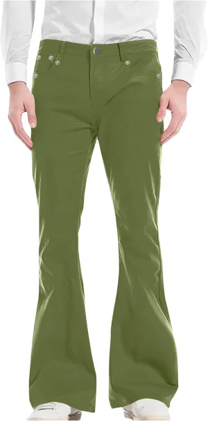GIERIDUC Men's Drawstring Waist Cargo Pants Men's Classic Fit Dress Pants Black Cotton Cargo Trousers Relaxing Gifts for Men