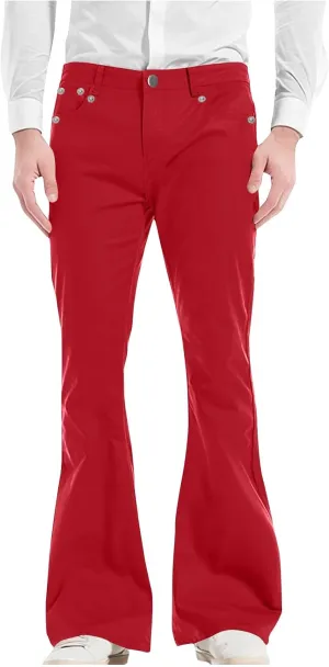 GIERIDUC Men's Drawstring Waist Cargo Pants Men's Classic Fit Dress Pants Black Cotton Cargo Trousers Relaxing Gifts for Men