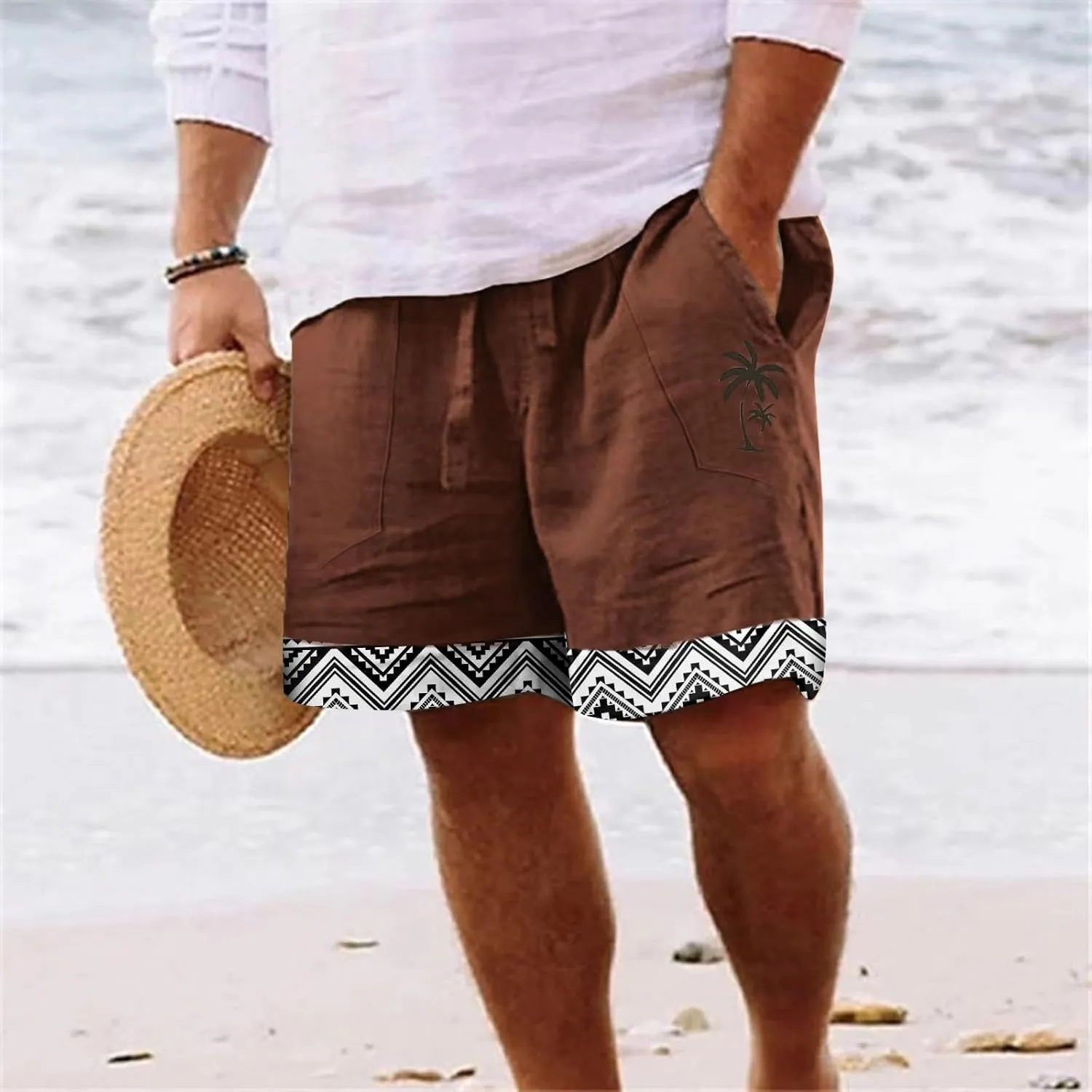 Gym Shorts for Men Pocket Pants Work Trousers Beach Baggy Shorts Pant Ropa Para Gym Shorts Ropa Para Gym Shorts