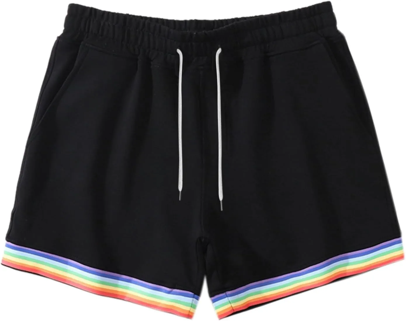 Gym Shorts for Men Slim-Fit Elastic Beach Shorts Gym Basketball Lightweight Classic Regular Activewear Pants