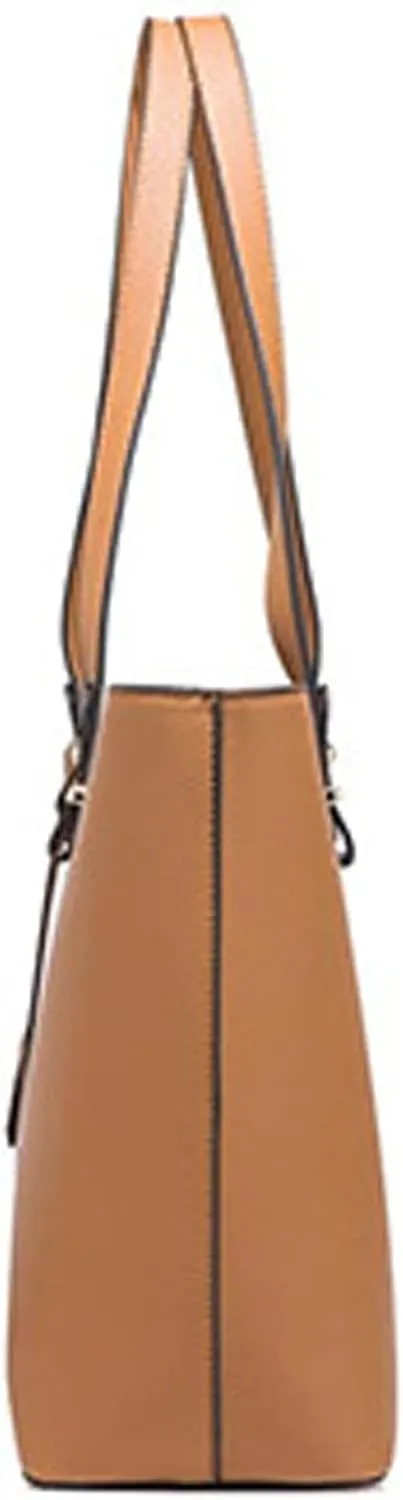 Handbags for women 4Pcs Women Leather Handbags Crossbody Bags Satchel Shoulder Bag Handle Bag