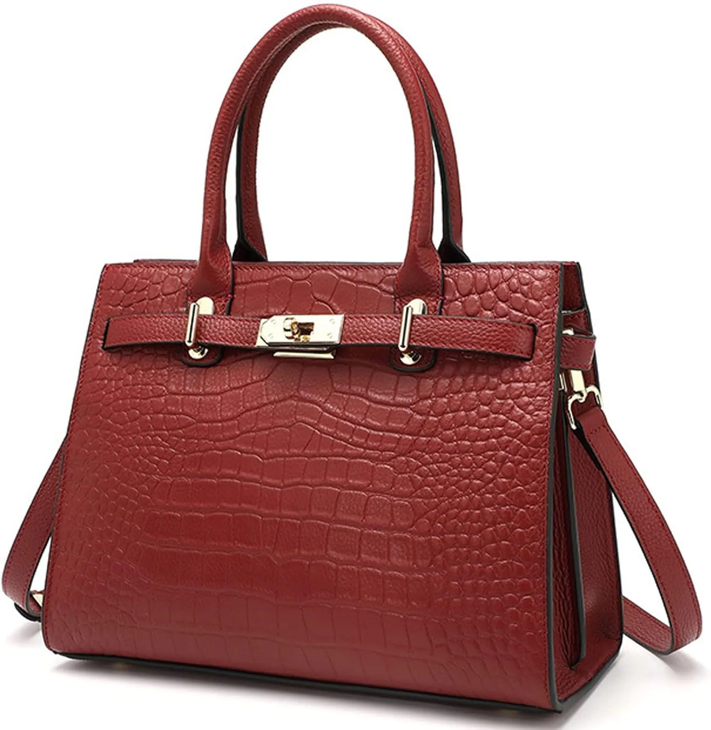 Handbags for women Purses and Handbags for Women Fashion Ladies PU Leather Top Handle Satchel Shoulder Tote Bags