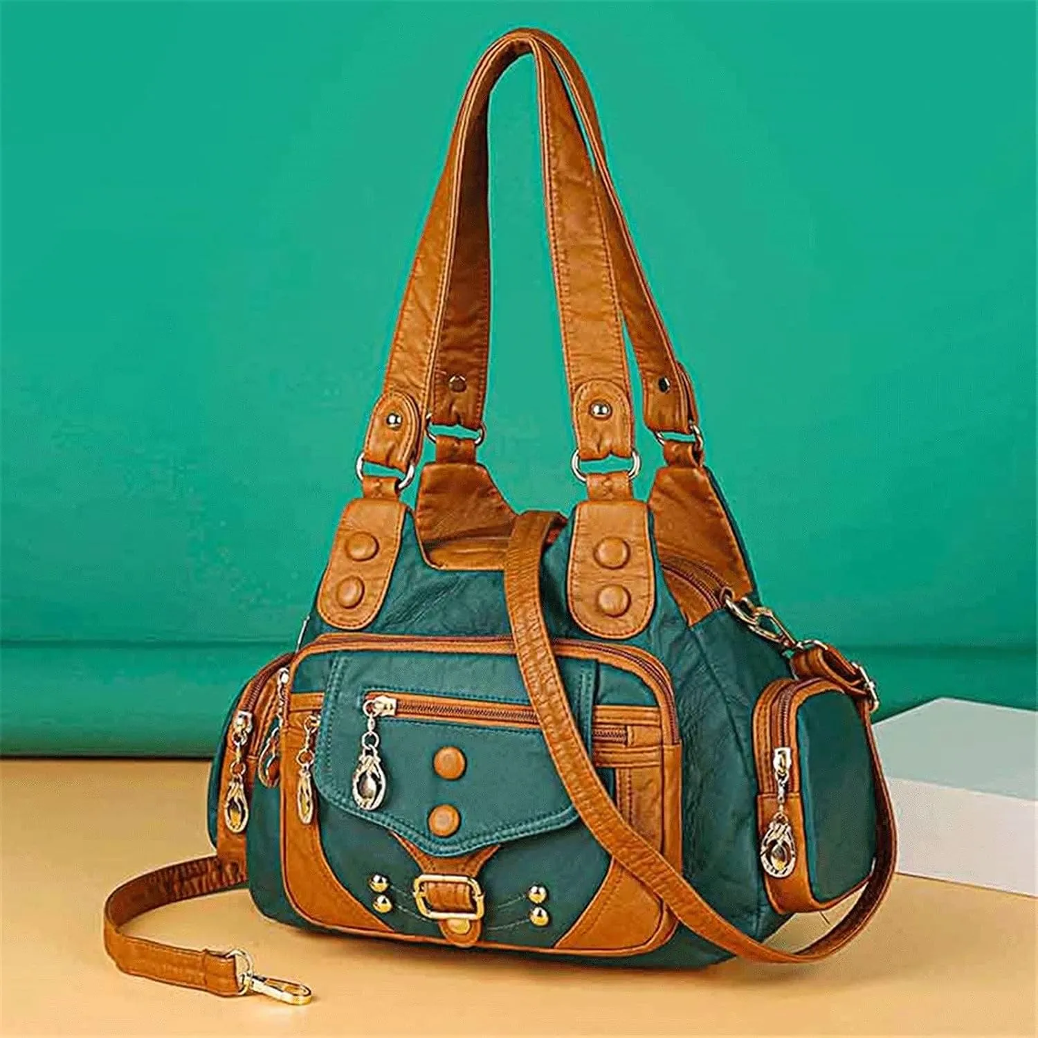 Handbags for women Vintage Quality Leather Luxury Handbags Women Bags Designer Ladies Hand Bags For Women