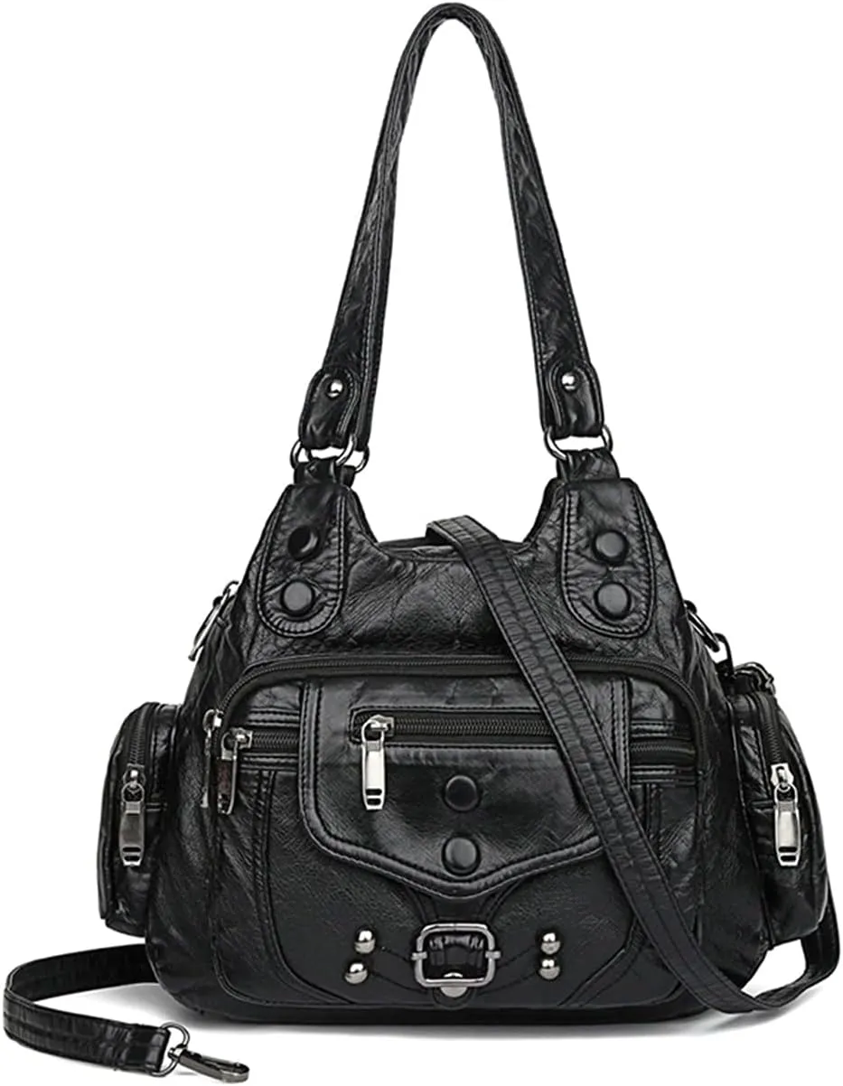 Handbags for women Vintage Quality Leather Luxury Handbags Women Bags Designer Ladies Hand Bags For Women