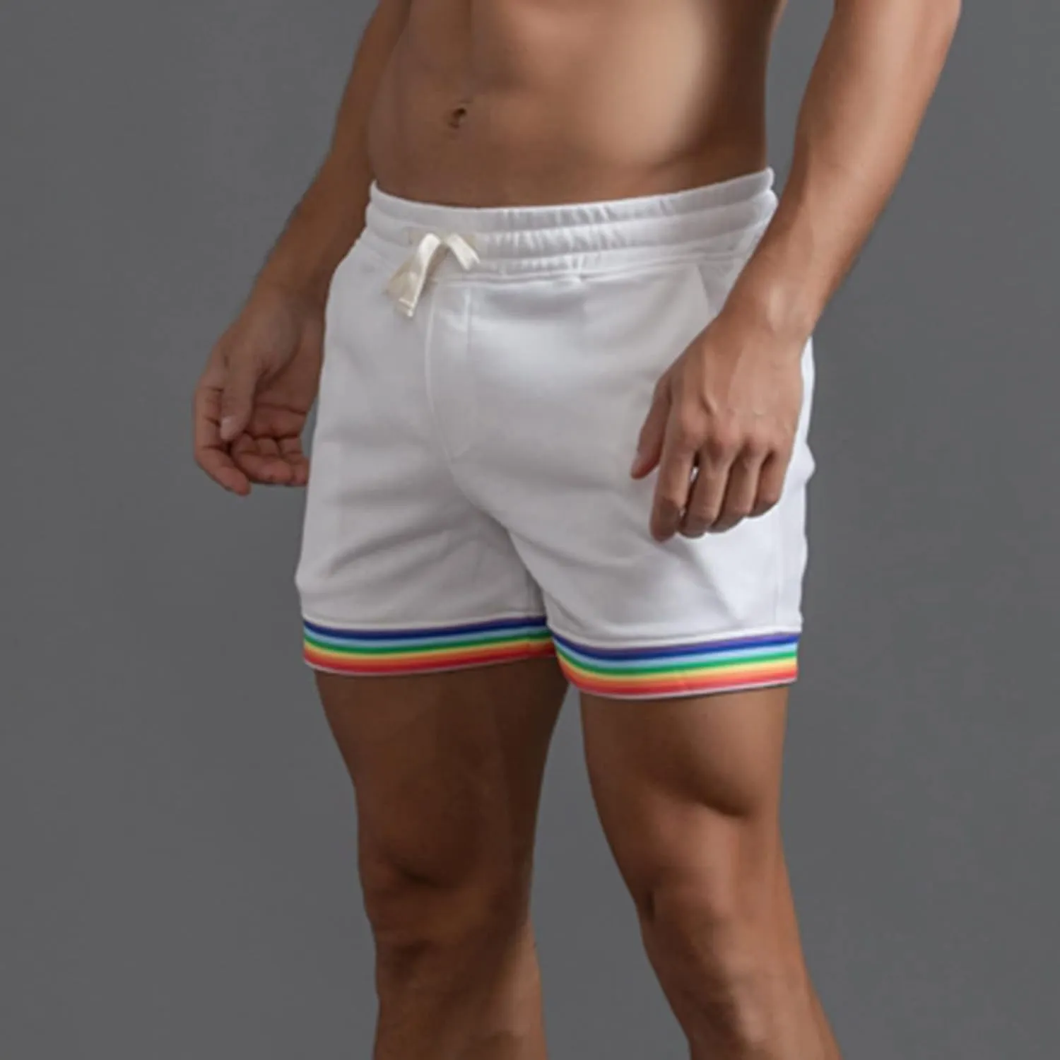 Hiking Shorts Men Slim-Fit Elastic Beach Shorts Gym Basketball Lightweight Classic Regular Comfort Activewear Pants
