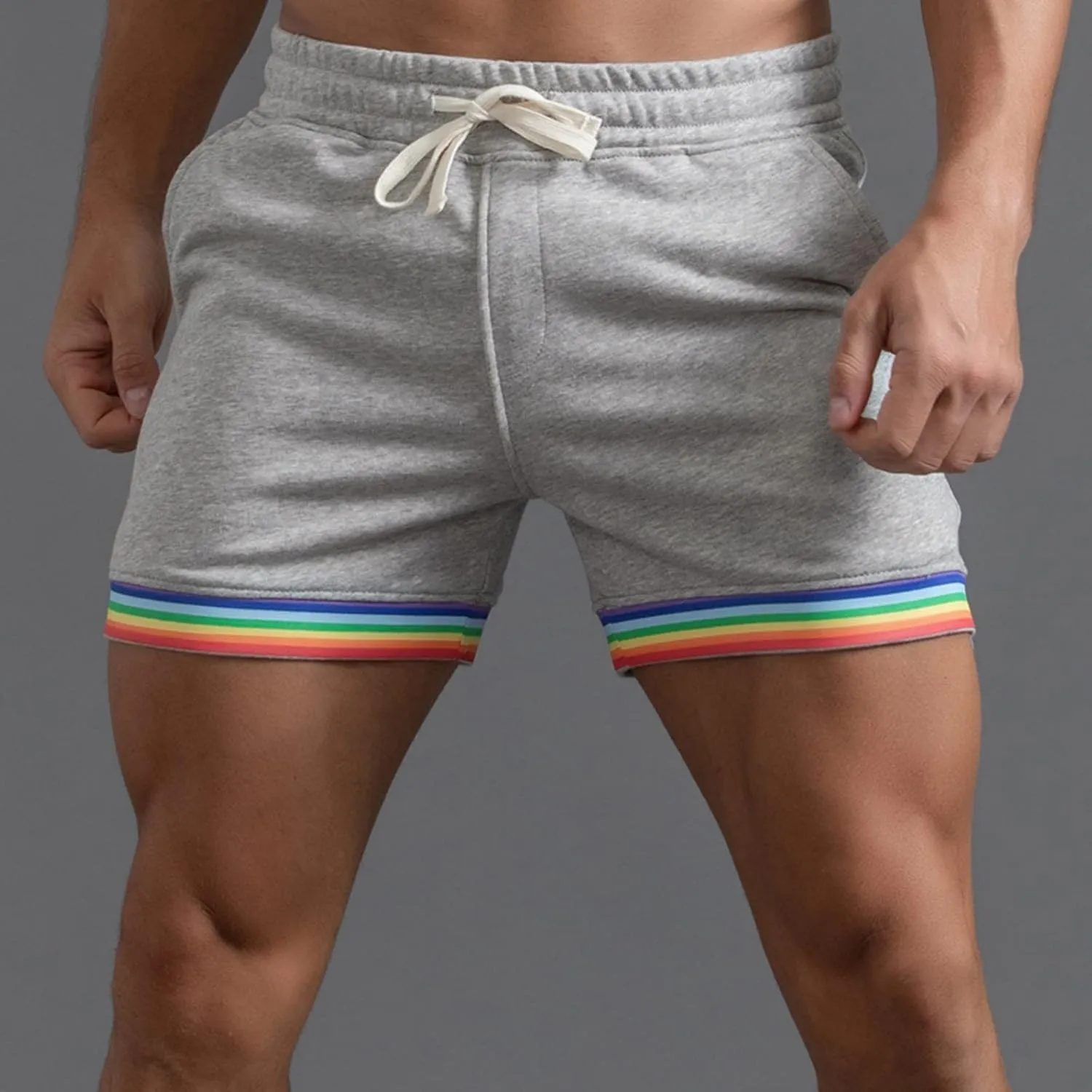 Hiking Shorts Men Slim-Fit Elastic Beach Shorts Gym Basketball Lightweight Classic Regular Comfort Activewear Pants