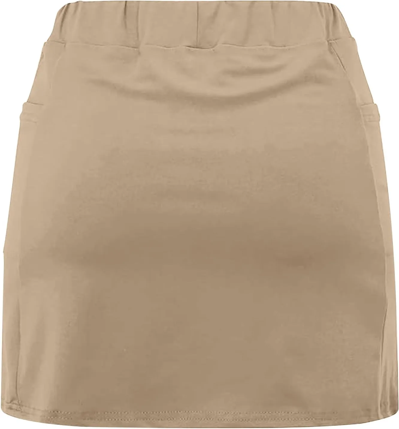 hlysgo Womens Tennis Skort with Shorts High Waisted 2 in 1 Flowy Basic Versatile Skorts Plus Size Workout Athletic Shorts