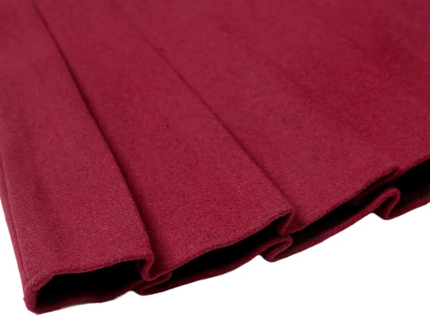 Hoerev Women Girls Thick Wool Fabric for Cold Weather Versatile Plaid Pleated Skirt with Shorts