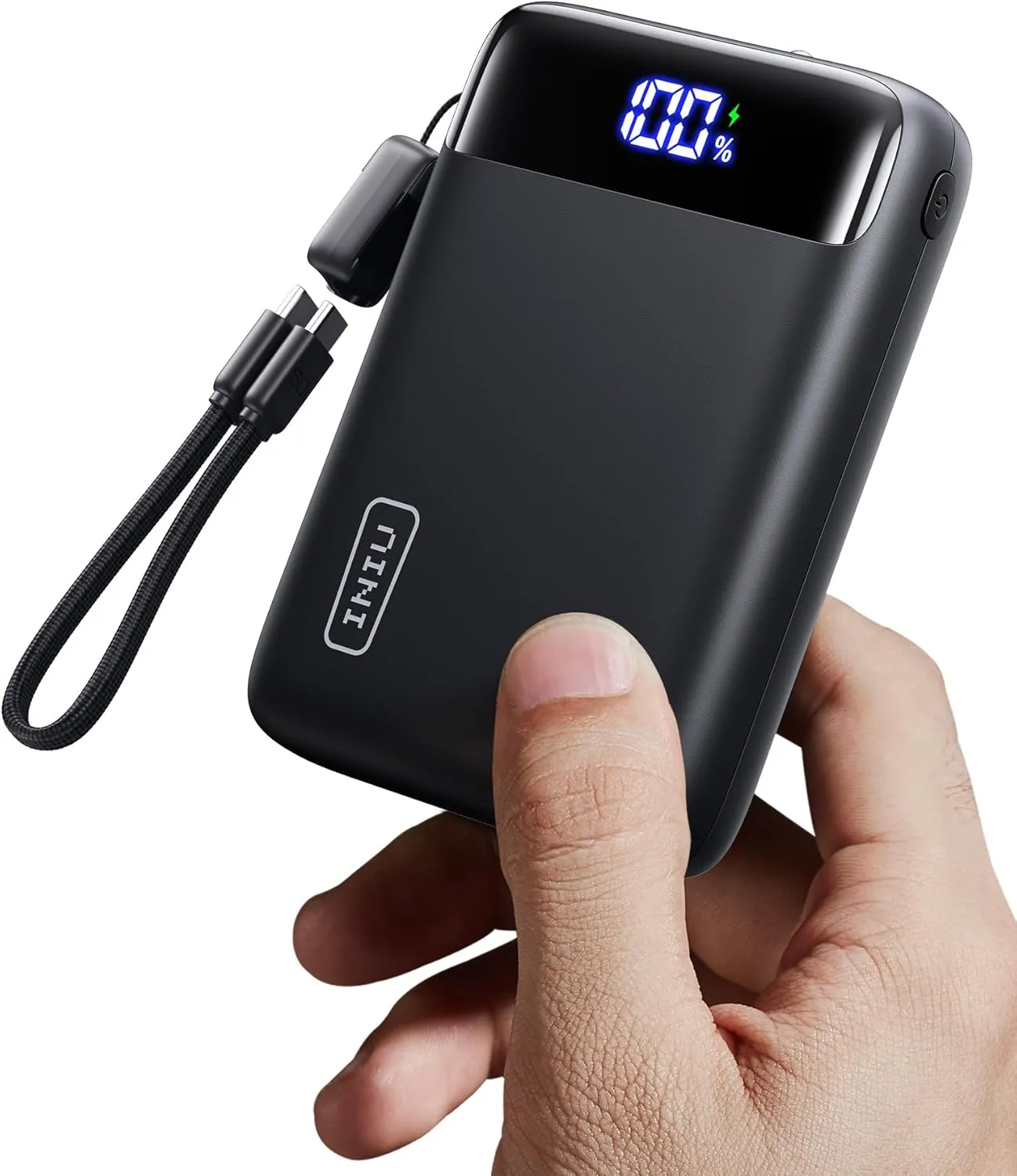 INIU Portable Charger, Smallest 22.5W 20000mAh USB C in & Out Power Bank Fast Charging, PD 3.0 QC 4.0 LED Display Phone Battery Pack Compatible with iPhone 16 15 14 13 Pro Samsung S23 Google iPad etc