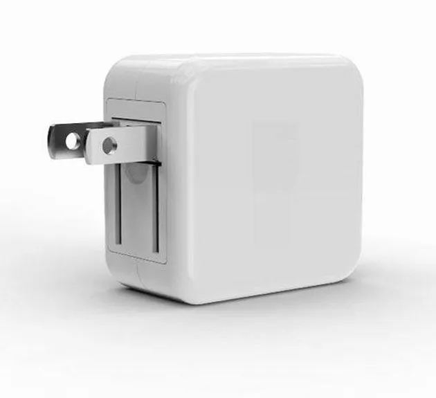 iTD Gear 2.4A Dual USB Wall Charger in White